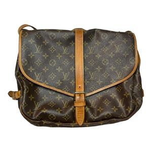 Authentic Vintage Louis Vuitton Saumur 30 Bag